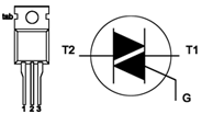 Управление током с помощью транзистора. Разная реакция на нагрев. Управление нагрузкой переменного тока
